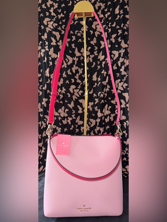 kate spade Handbags - Kate Spade Darcy Grain Leather Large Bucket Bag, Palm Pink